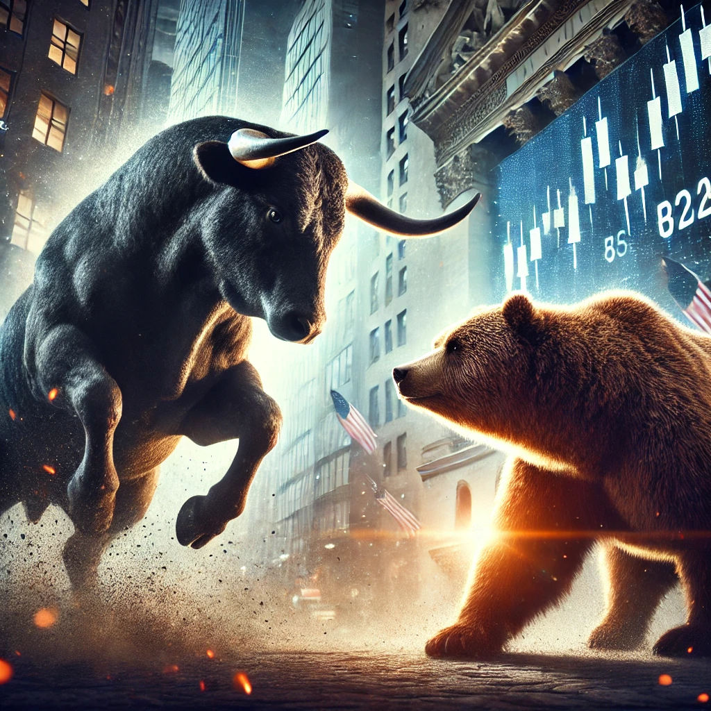 Bull vs Bear in Stock Market