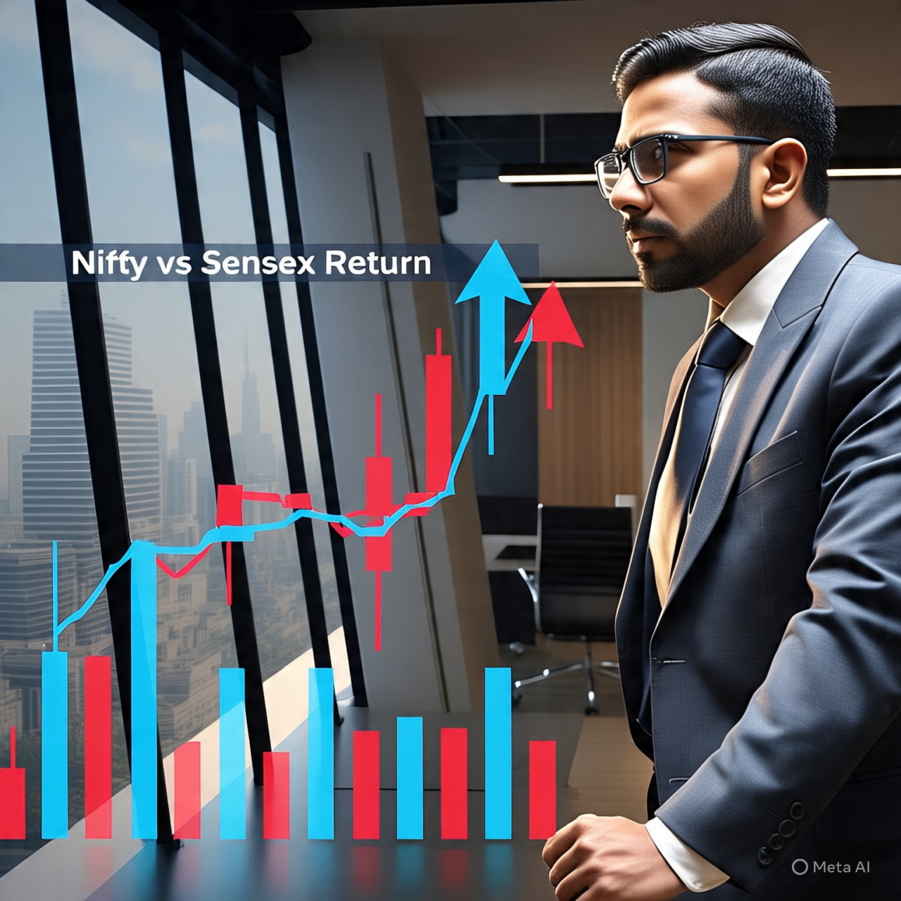 Nifty vs Sensex Return