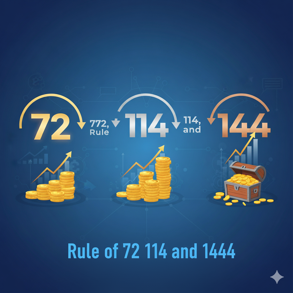 Rule of 72 114 and 144