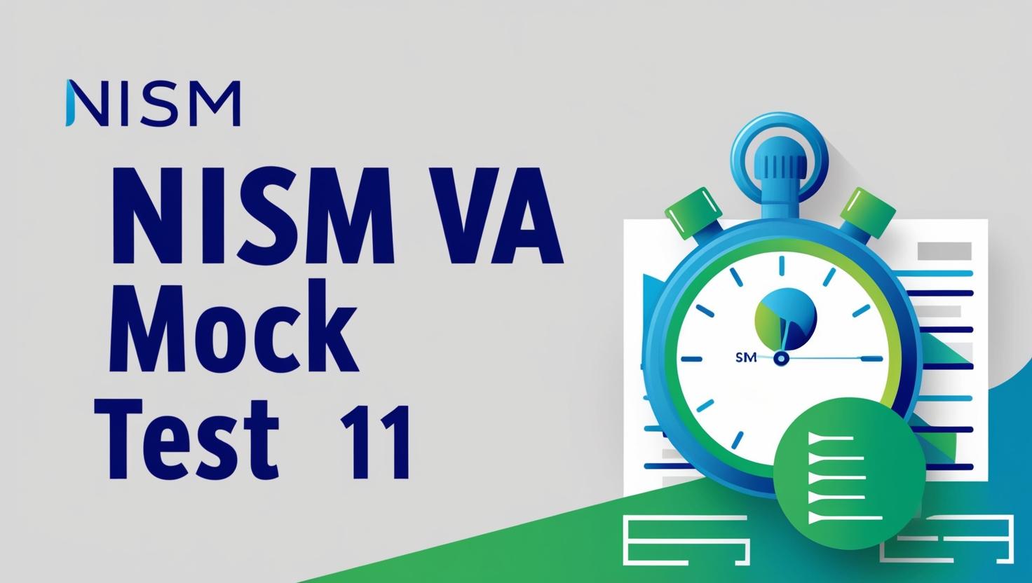 NISM VA MOCK TEST FREE