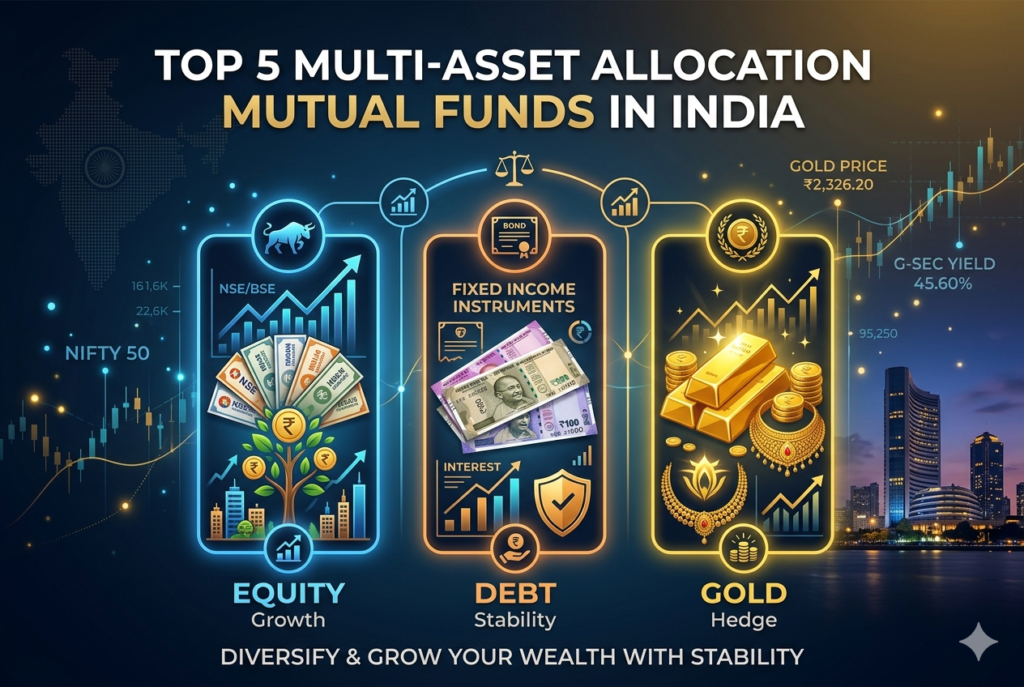 top 5 Multi Asset Allocation Funds in India