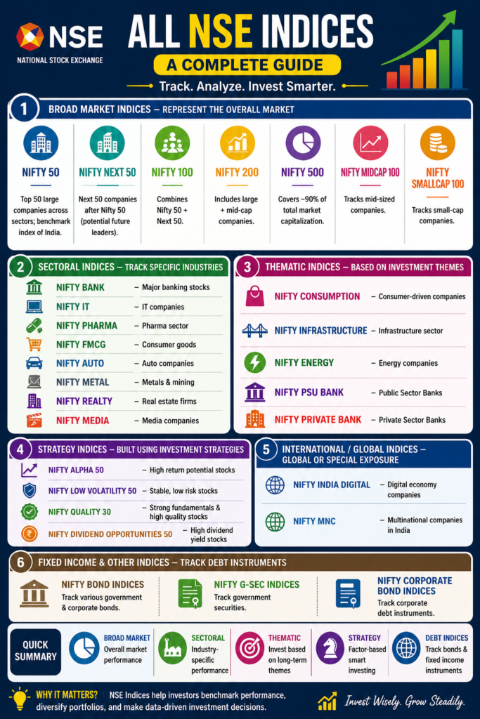Major Indices of india
